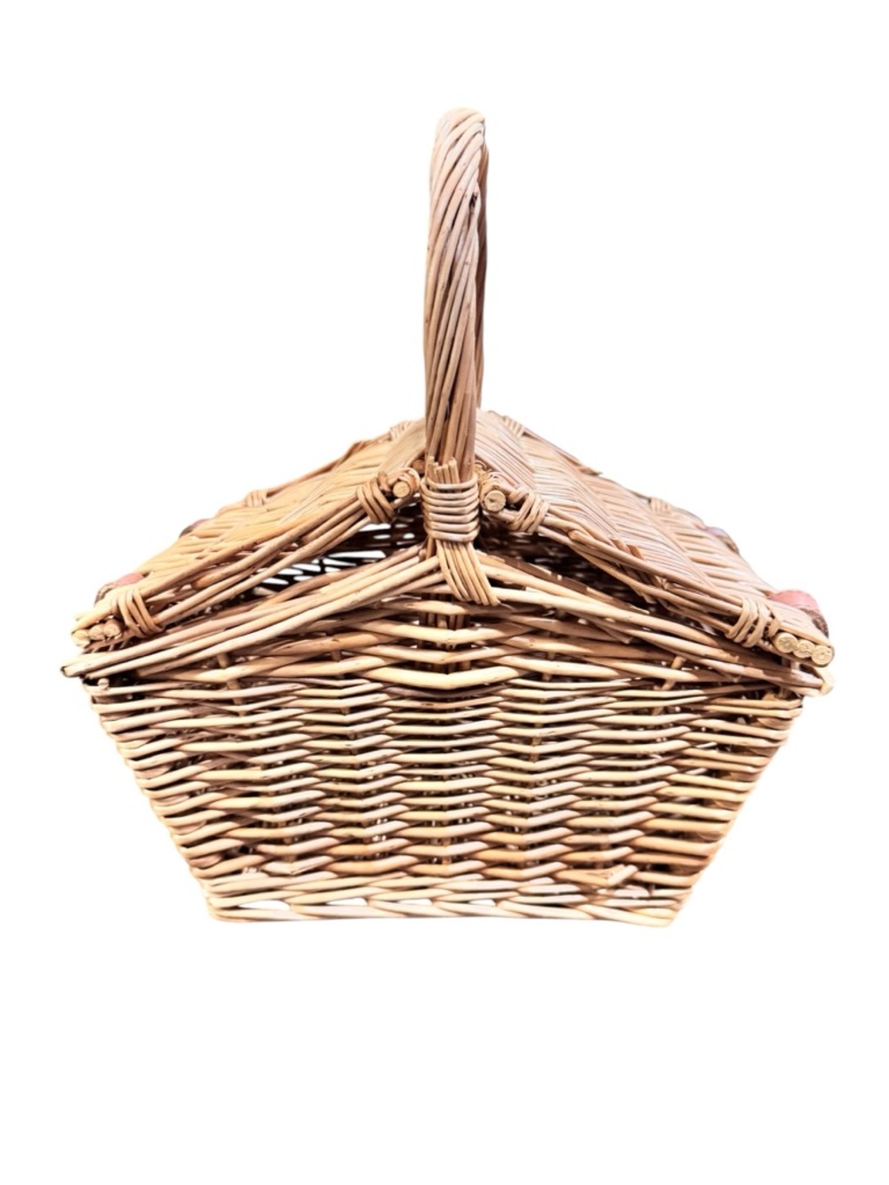 Fortnum & Mason Mini Huntsman Woven Basket - Picture 3 of 15